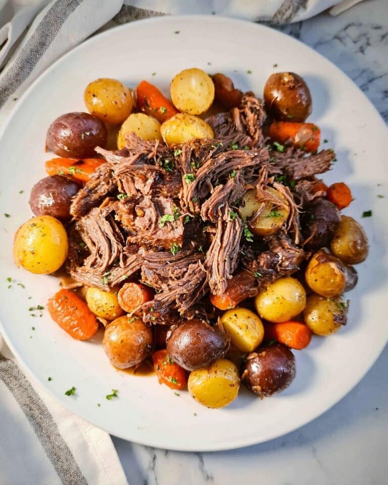 Slow Cooker Venison Roast – Fall-Apart Tender & Packed with Flavor Recipe