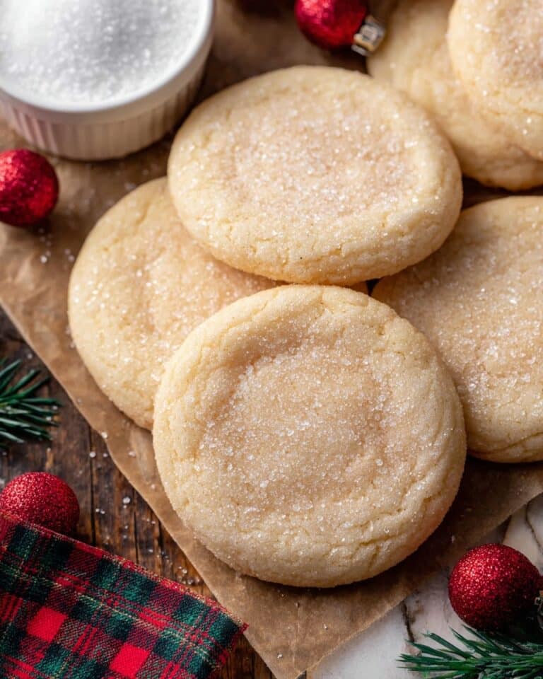 Chewy Sugar Cookies Recipe