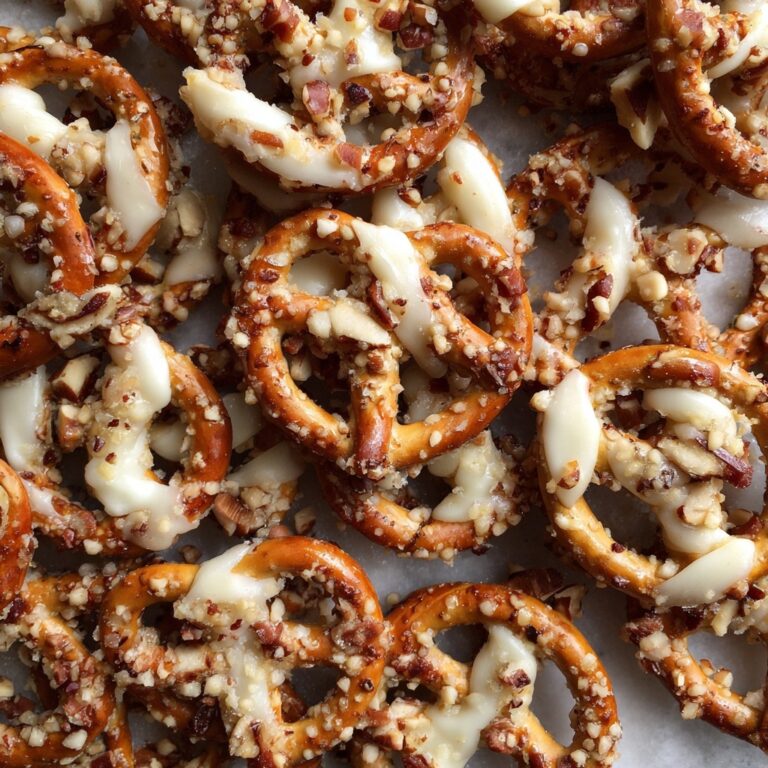 Butter Toffee Pretzels Recipe