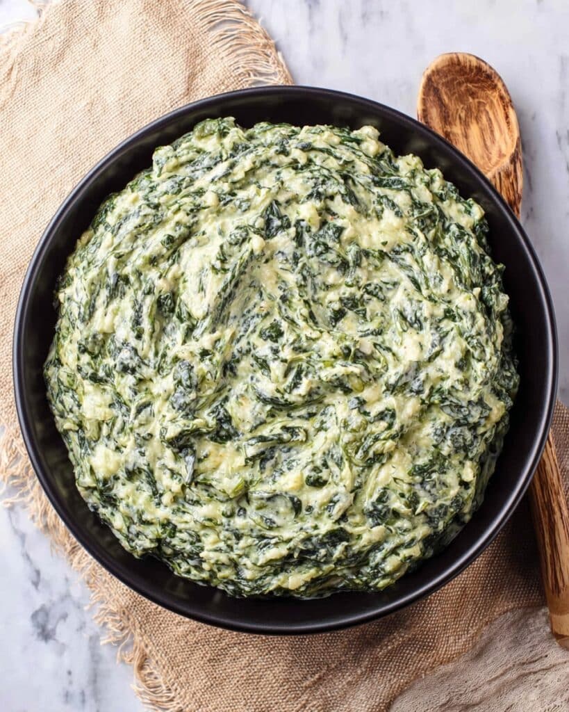 Creamed Spinach Recipe