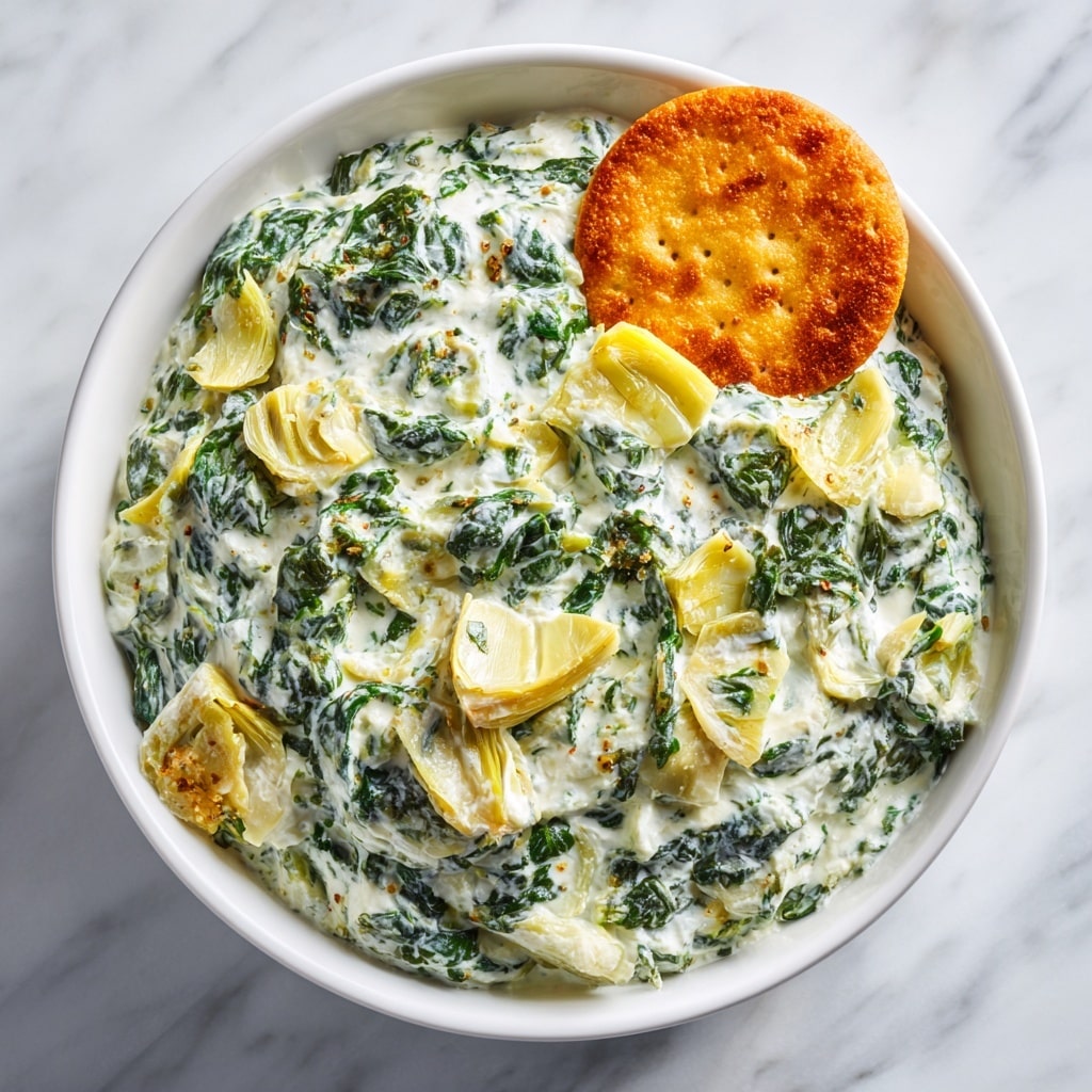 Easy Spinach Artichoke Dip Recipe