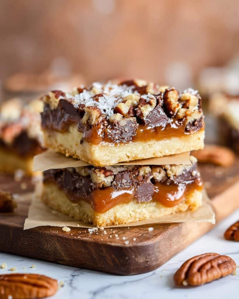 Chocolate Pecan Pie Bars Recipe