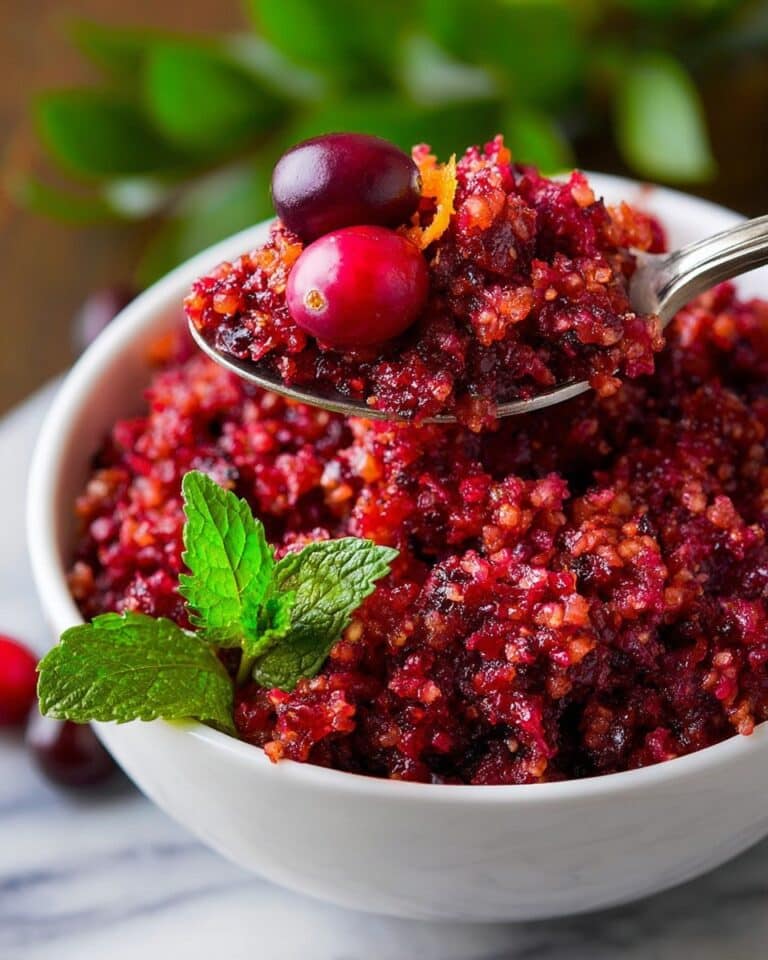 Cranberry Relish Recipe