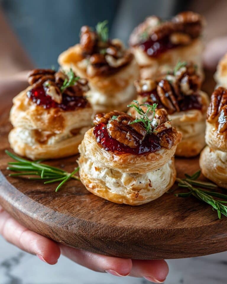 Baked Cranberry Brie Bites Recipe