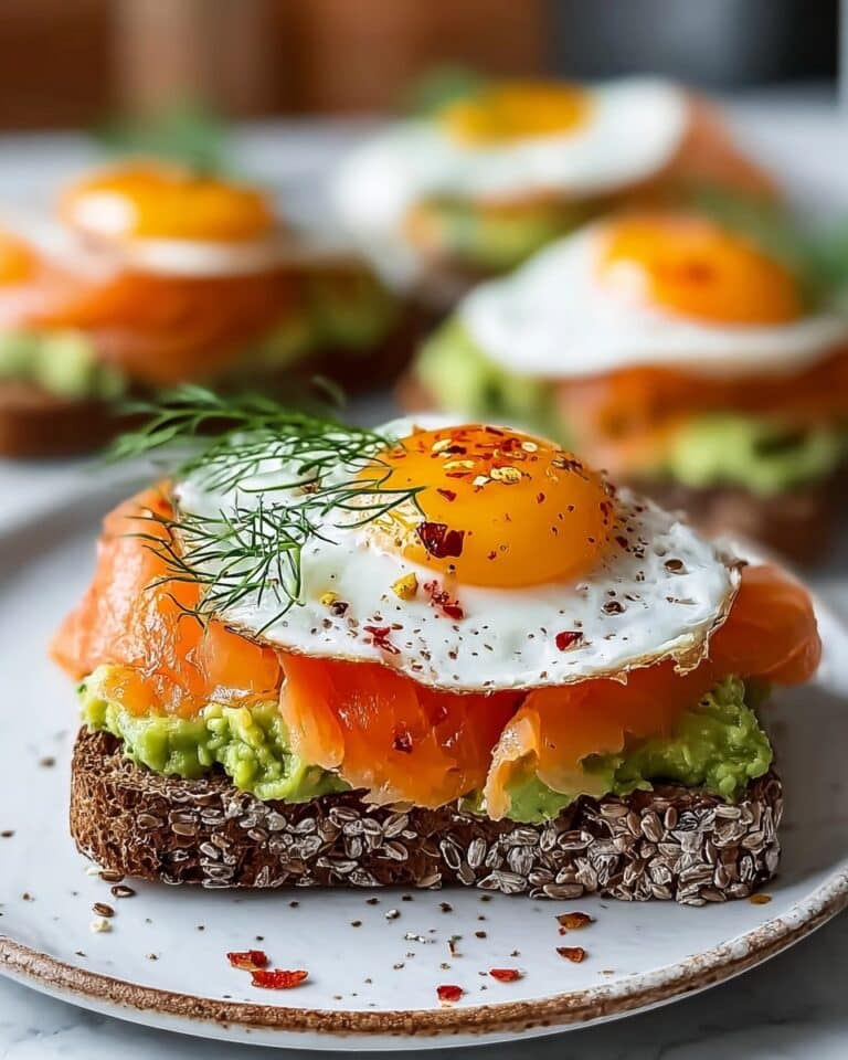Avocado Toast with Poached Egg and Smoked Salmon Recipe