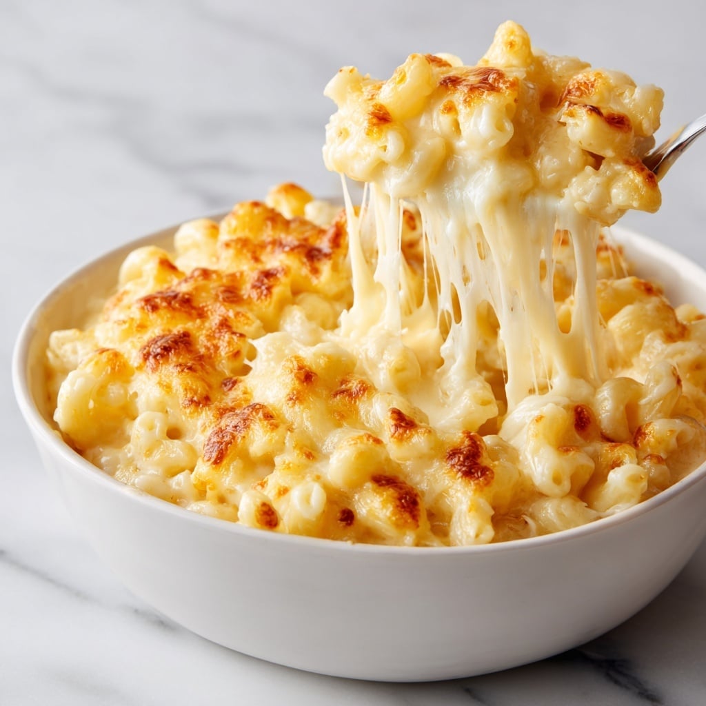 Creamy Baked Mac and Cheese with Crispy Panko Topping Recipe