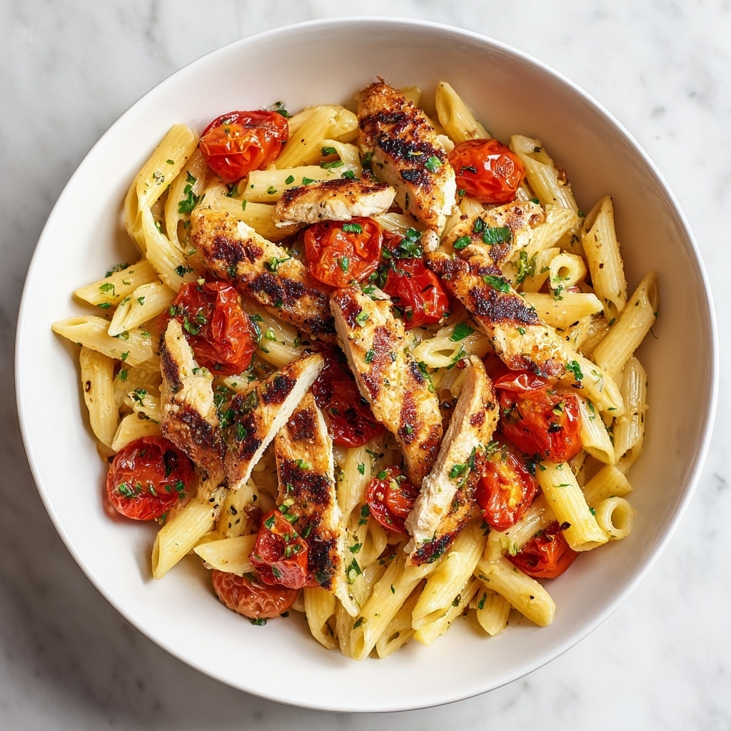 Bruschetta Chicken Pasta Recipe