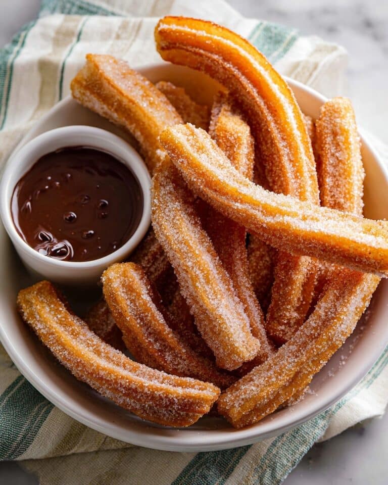 Classic Cinnamon Sugar Churros Recipe