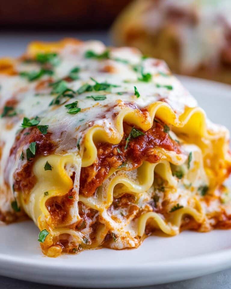 Lasagna Roll-Ups Recipe