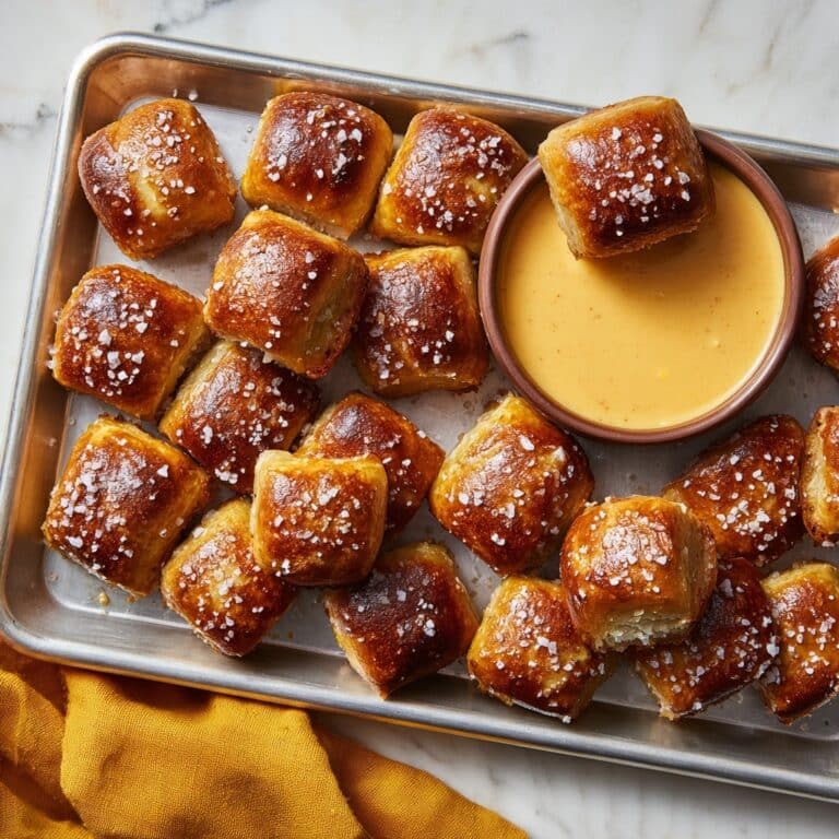 Buttery Soft Pretzel Bites Recipe