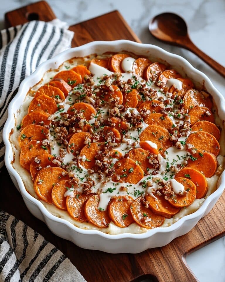 Best Scalloped Sweet Potatoes Brown Sugar Recipe for Side Dish Recipe