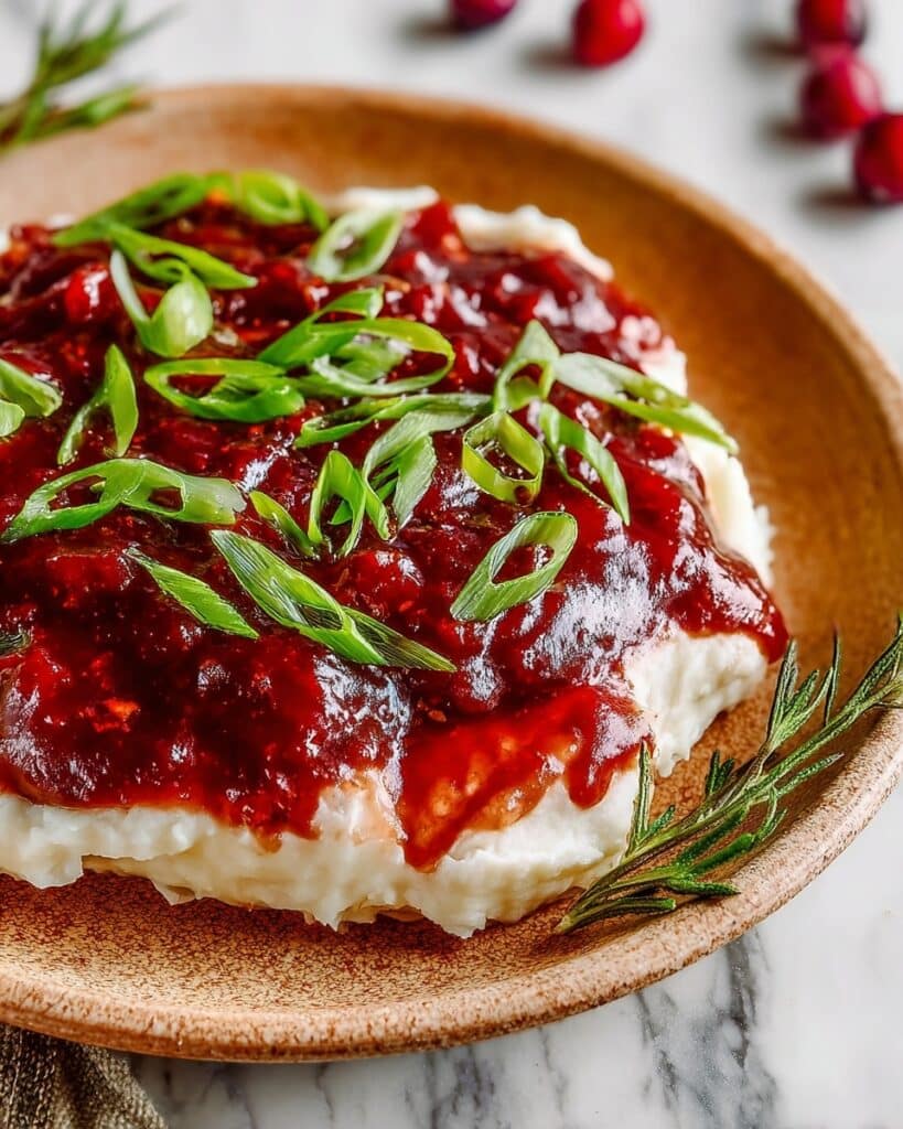 10-Minute Cranberry Jalapeno Dip Recipe