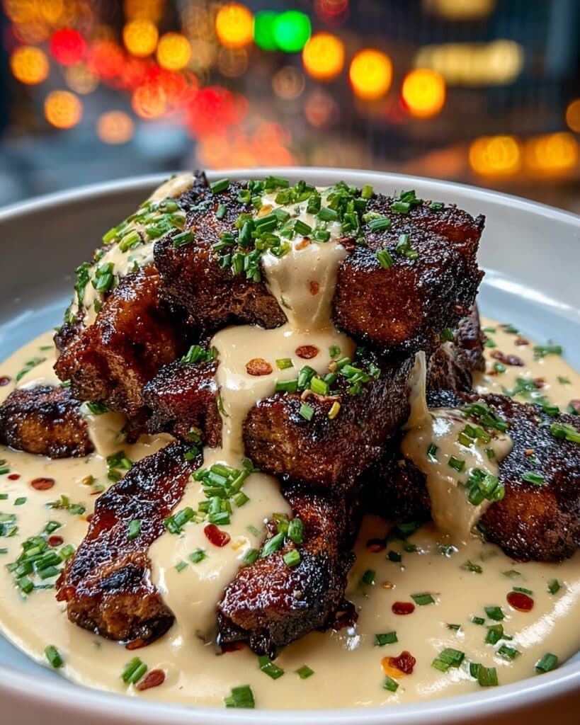 Sweet Chili Beef Strips with Lime Ranch Recipe