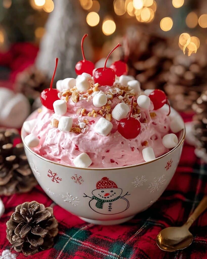 Christmas Cherry Fluff Recipe
