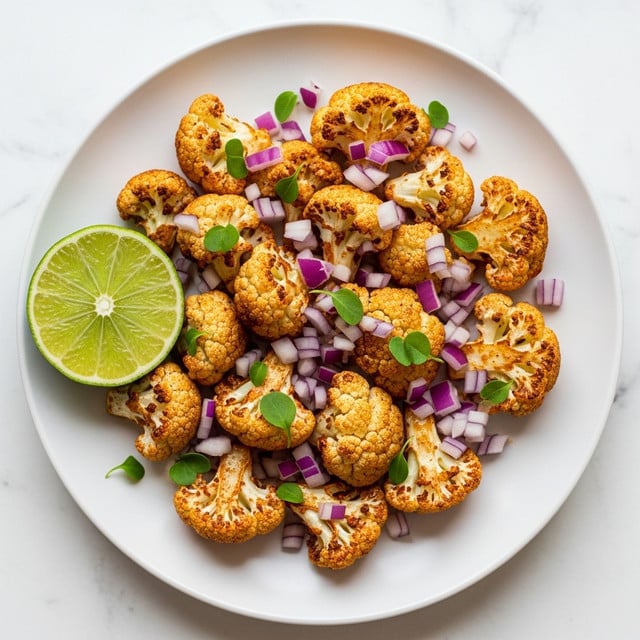 Caramelized Mexican Roasted Cauliflower – Dairy Free! Recipe