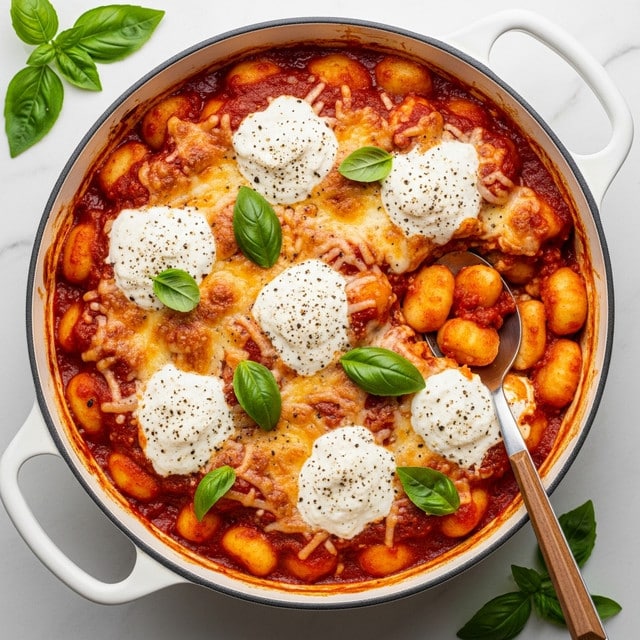 Chicken Parmesan Gnocchi Bake Recipe