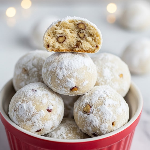 Gluten Free Snowball Cookies Recipe