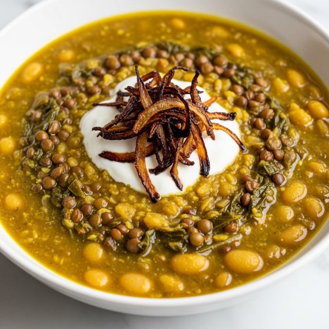 Aash-e Jow (Persian Barley, Rice, & Bean Soup) Recipe