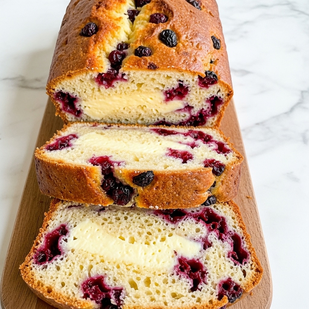 Cranberry Cream Cheese Pound Cake Recipe