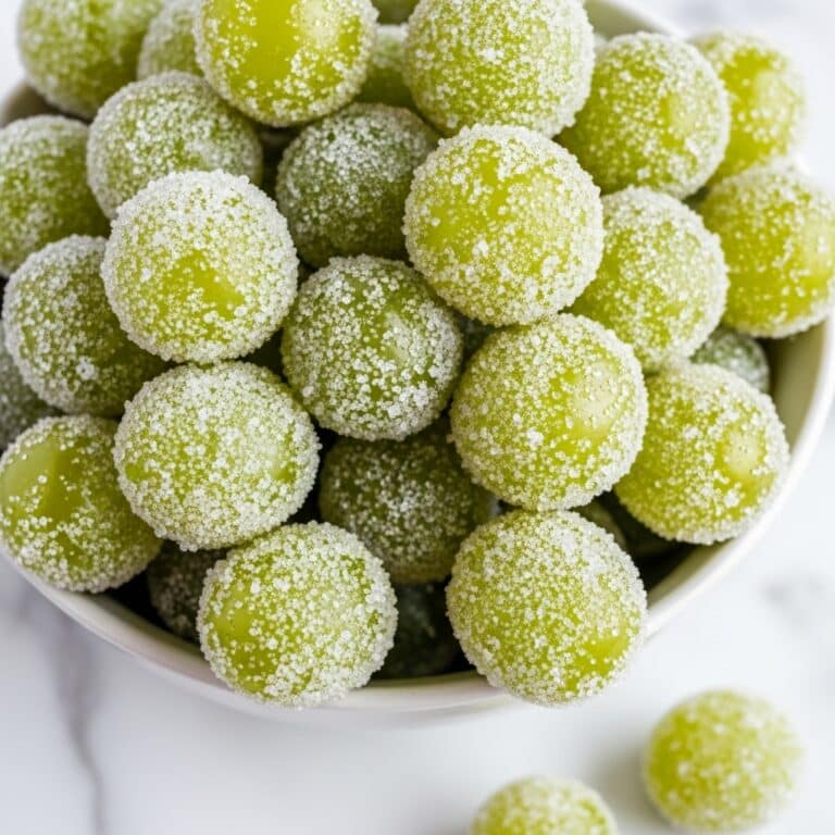 3-Ingredient Frozen Candied Grapes Recipe