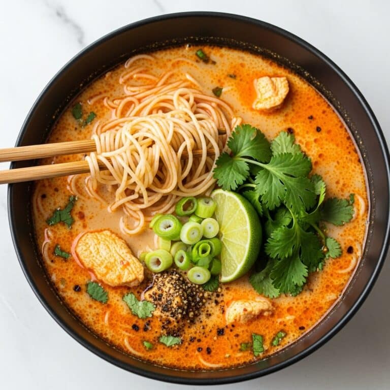Thai Red Curry Noodle Soup Recipe