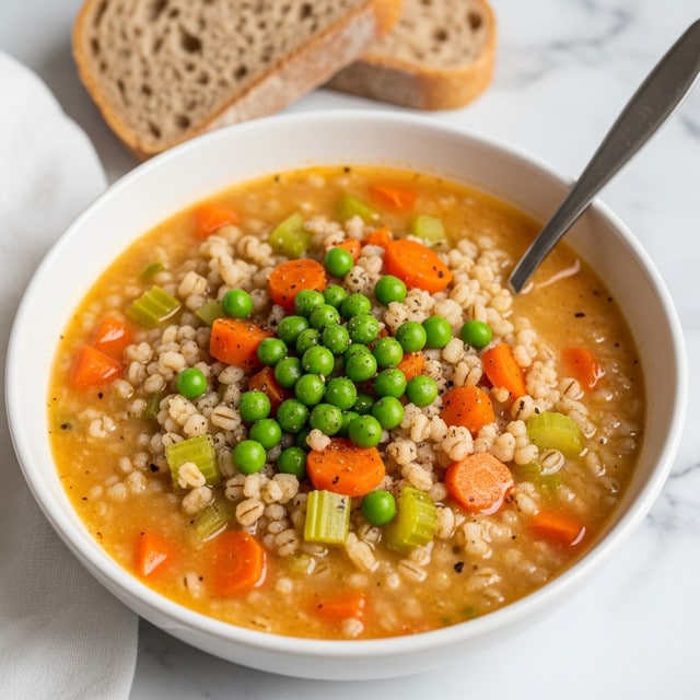 Barley Soup with Vegetables and Herbs Recipe