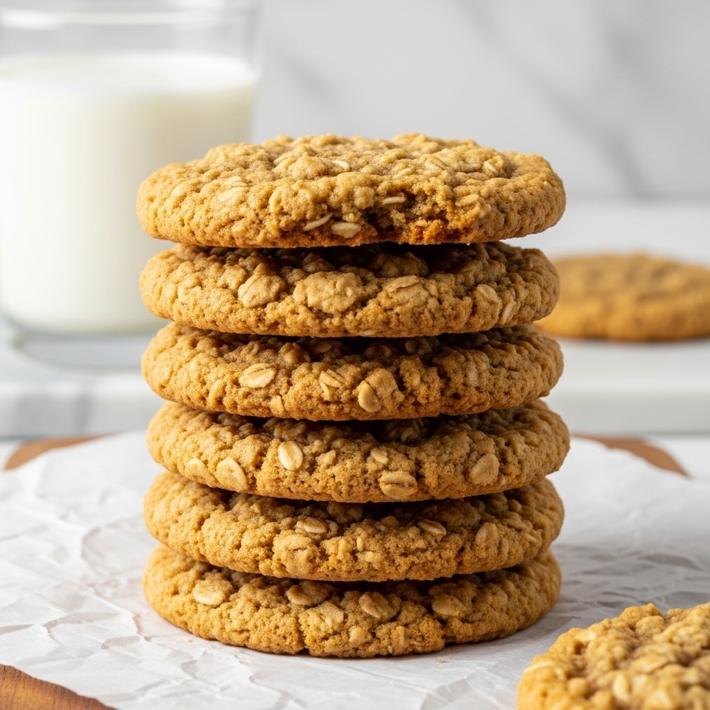 Chewy Oatmeal Cookies Recipe