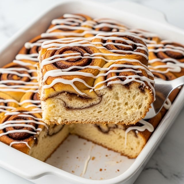 Easy Cinnamon Roll Casserole (7 Ingredients!) Recipe