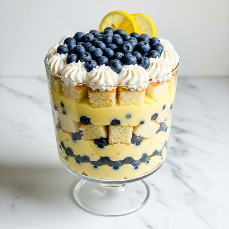 Lemon Blueberry Trifle Recipe