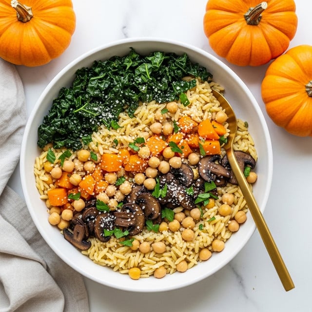 Vegetable Orzo and Chickpeas Recipe