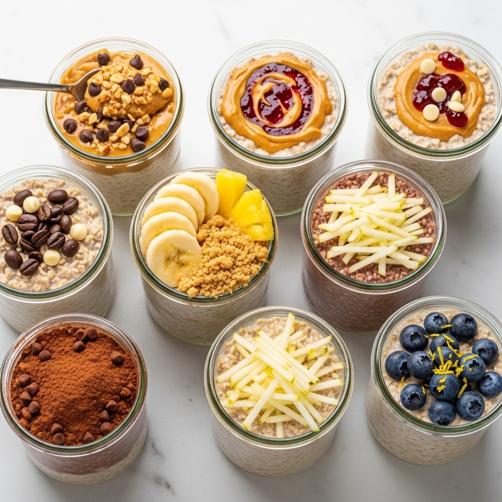 Healthy Overnight Oats Recipe (+ 8 Flavor Variations) Recipe