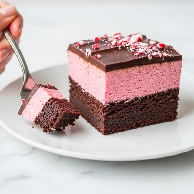 Candy Cane Brownies Recipe