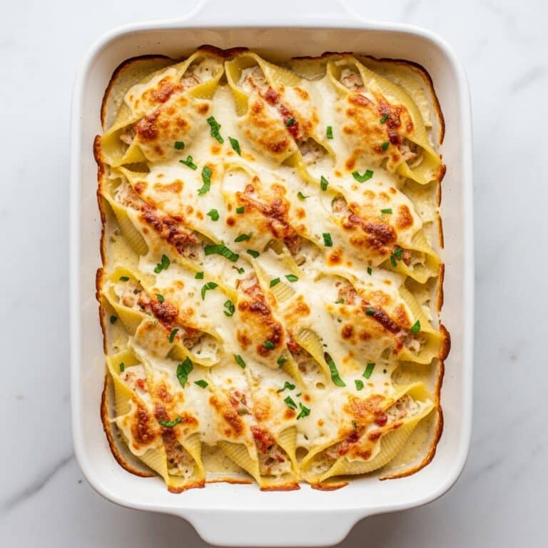 Million Dollar Chicken Alfredo Stuffed Shells Recipe