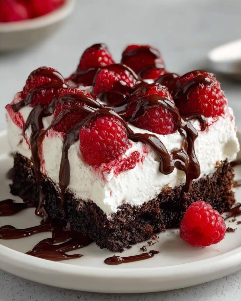 Black Forest Poke Cake Recipe