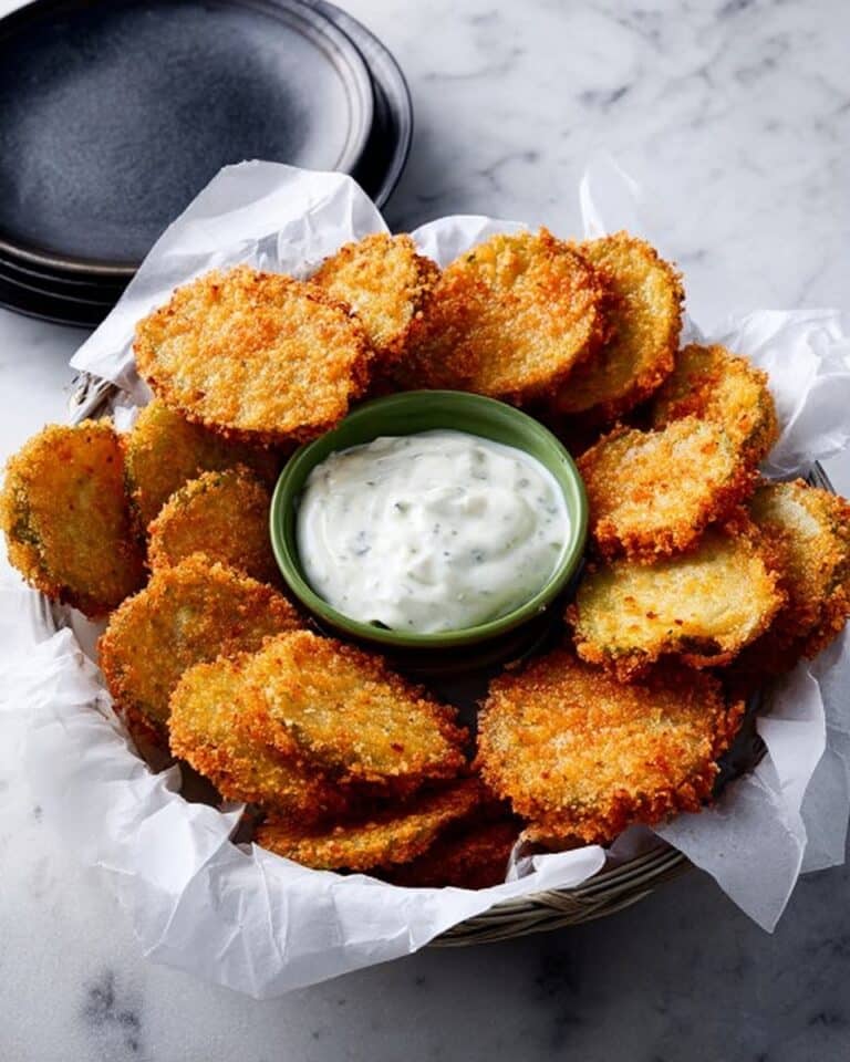 Air-Fried Pickles Recipe