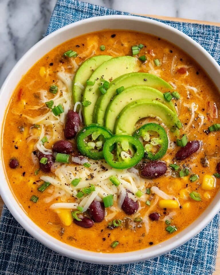 Creamy Chicken Enchilada Soup Recipe
