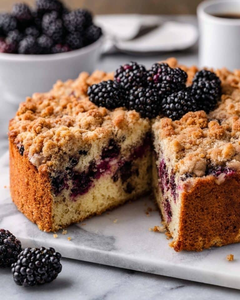 Blackberry Coffee Cake Recipe