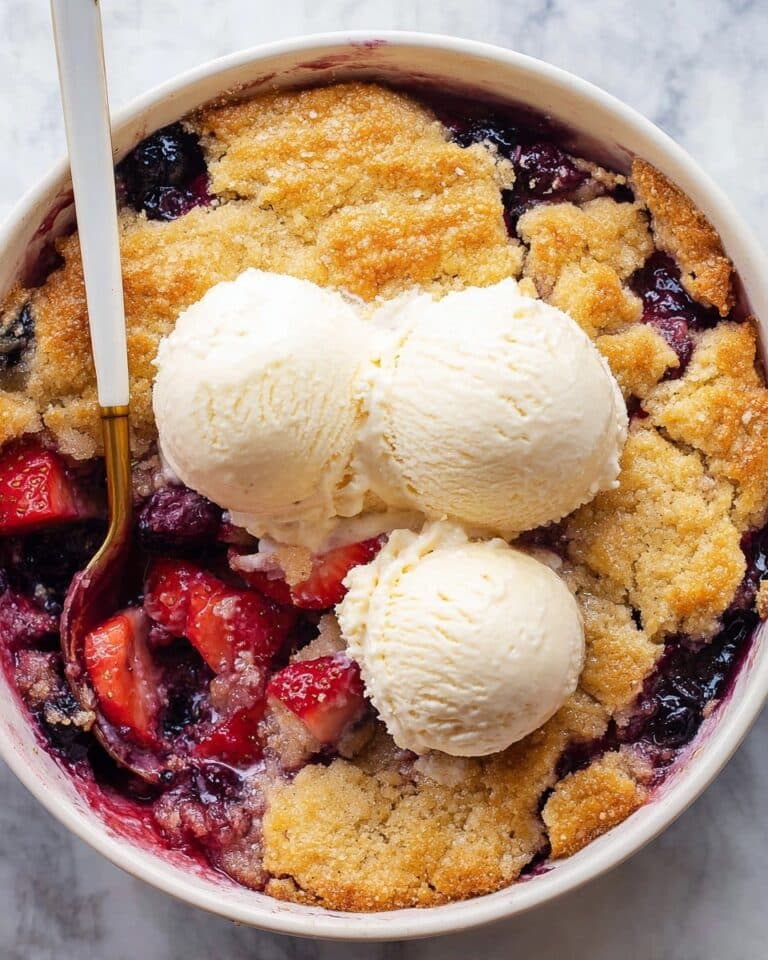 Mixed Berry Cobbler Recipe