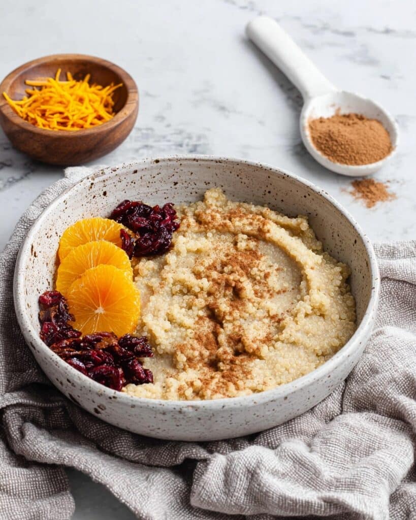 Cinnamon Orange Quinoa Recipe