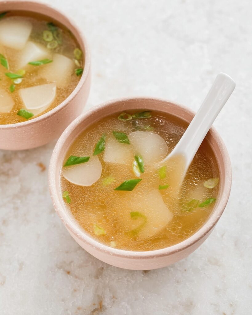 Korean Radish Soup (Mu Guk) Recipe