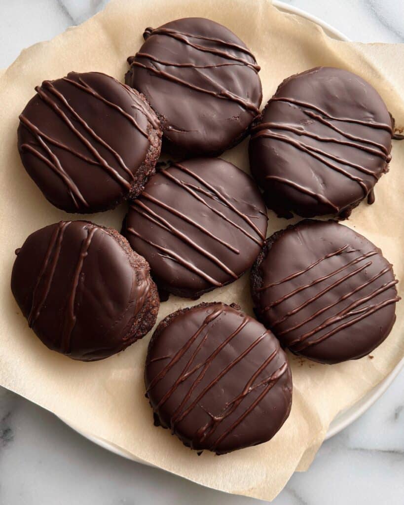 Healthier Vegan and Gluten-Free Thin Mint Cookies Recipe