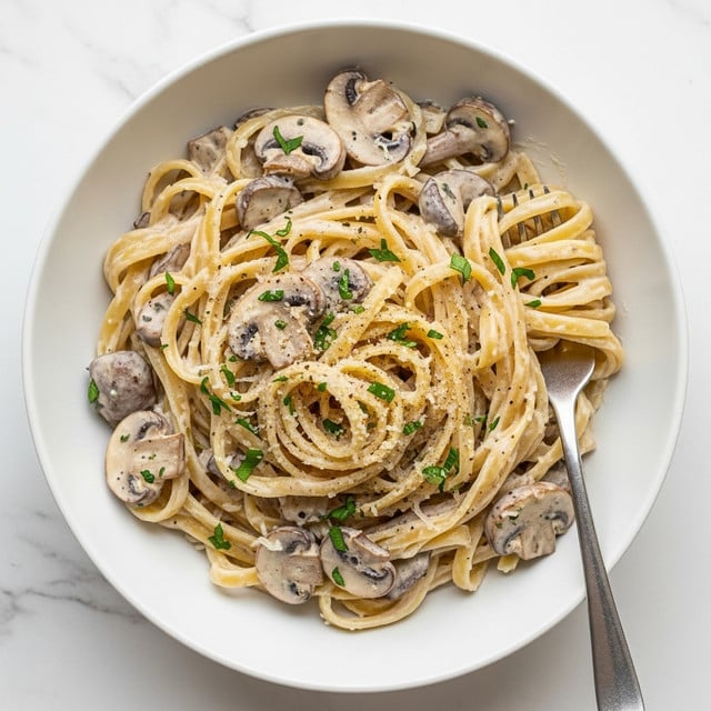 Creamy Mushroom Pasta Recipe
