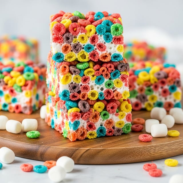 Fruity Pebbles Rice Krispies Treats Recipe