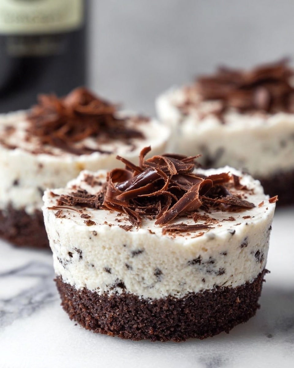 Boozy Baileys Mini Cheesecakes Recipe