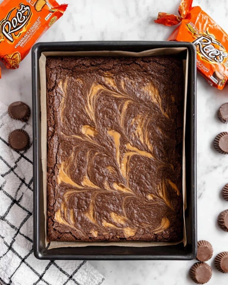 Peanut Butter Cup Brownies Recipe