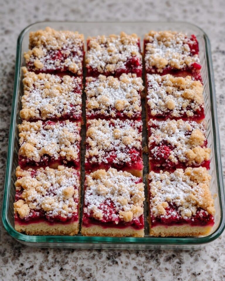 4-Ingredient Raspberry Cream Cheese Bars Recipe