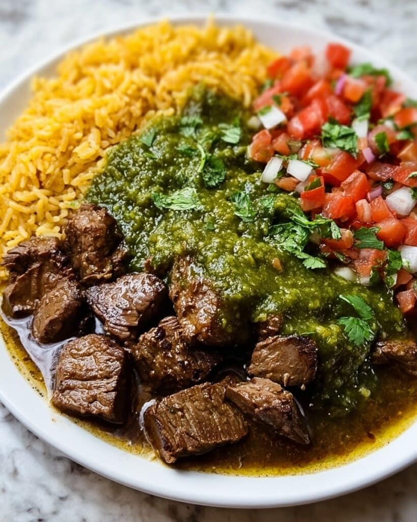 Carne Asada Con Chile Verde Recipe