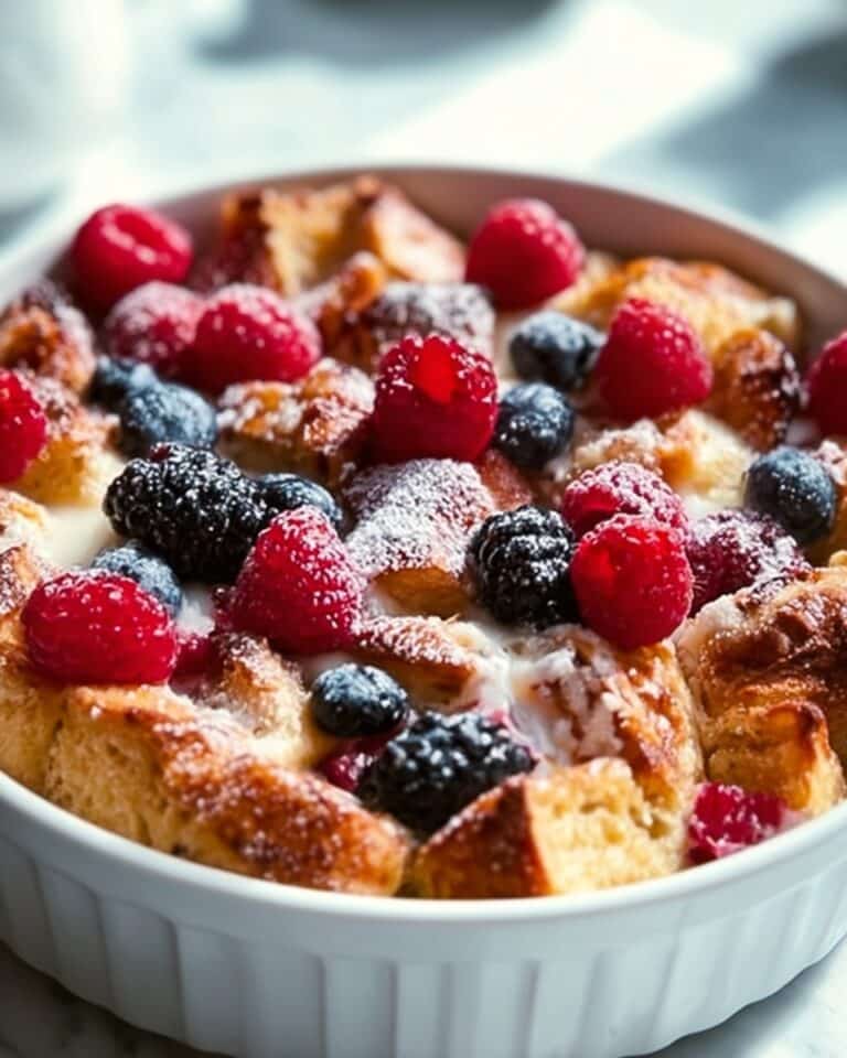 Berry Croissant Breakfast Bake Recipe