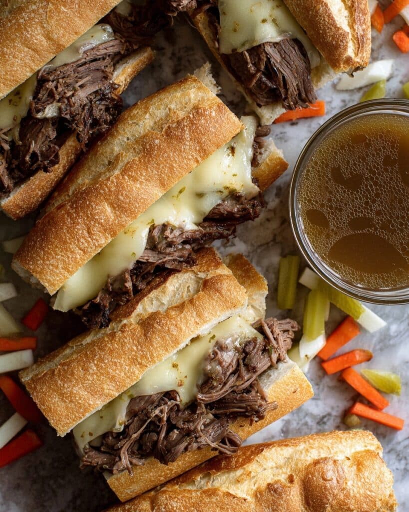 French Dip Sandwiches (Slow Cooker Recipe) Recipe