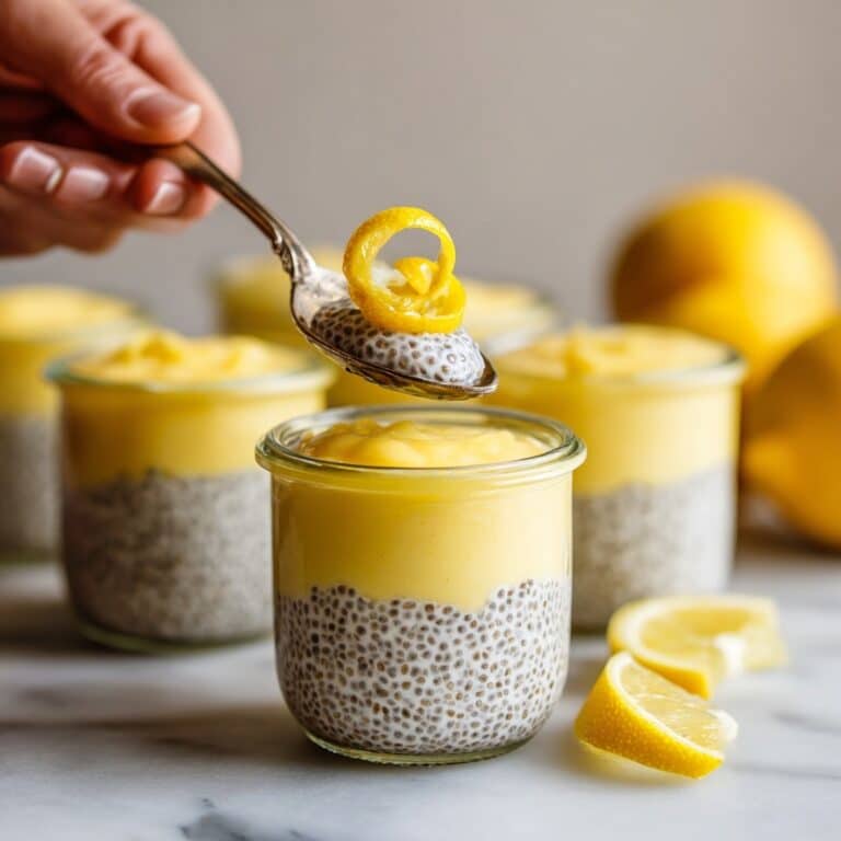 Lemon Chia Seed Pudding Recipe